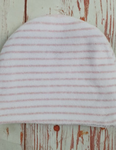 cappello prematuri ciniglia interno cotone circonferenza cm 28 culla