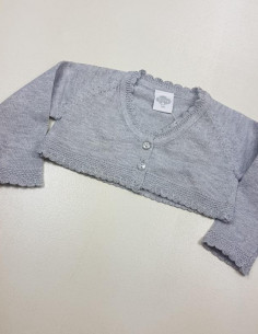coprispalle maglione misto lana neonata