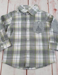 camicia cotone neonato