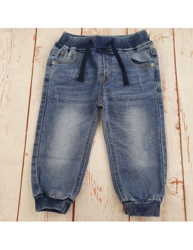 jeans elastico in vita bimbo