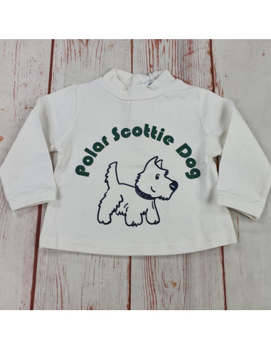 maglia caldo cotone polar scottie dog culla