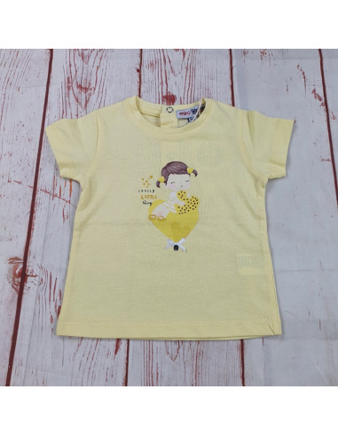 maglia t shirt cotone lovely little culla