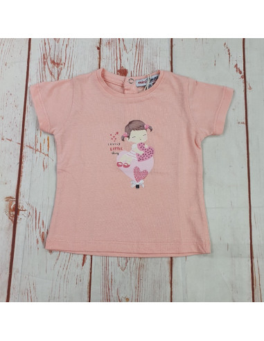 maglia t shirt cotone lovely little culla