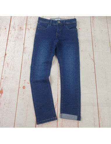 pantalone elasticizzato jeans morbido elastico in vita regolabile ragazzo