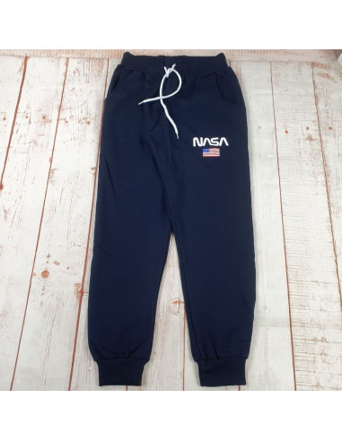 pantalone tuta felpa leggera NASA uomo