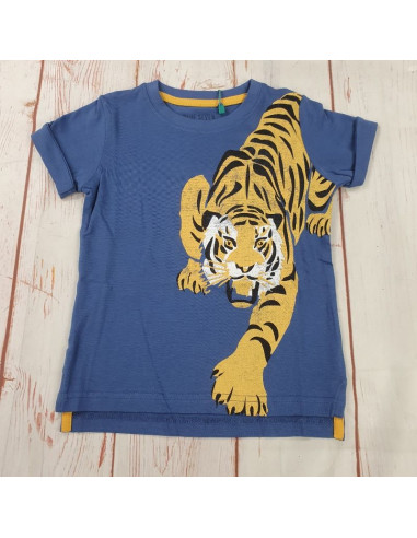 maglia t shirt cotone tigre bimbo