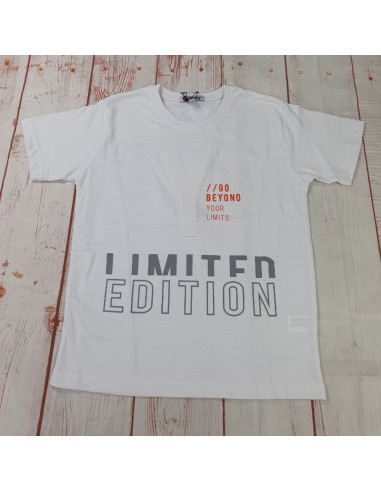 maglia t shirt cotone limited edition ragazzo