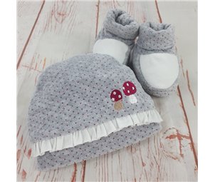 FRUGI CAPPELLO INVERNALE IN CALDO COTONE HAA101 - Popotà Babywear