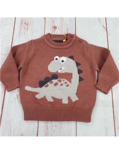 maglione caldo cotone dinosauro neonato