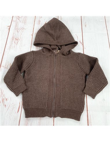 maglione invernale cappuccio neonata