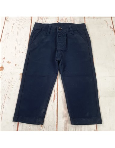 pantalone primavera elastico regolabile in vita blu culla