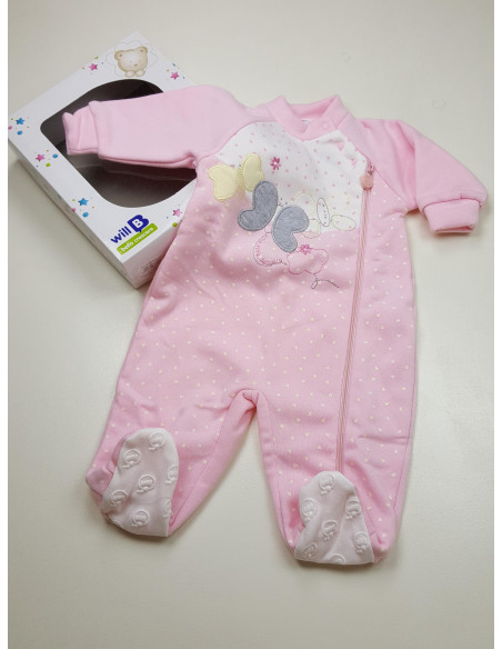 pigiama intero felpato neonata