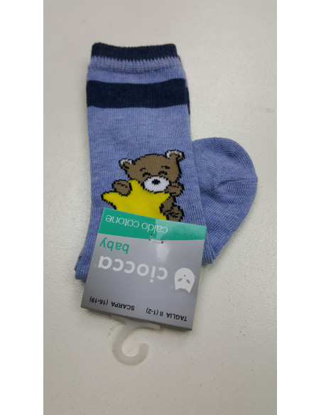 calze caldo cotone gambaletto neonato
