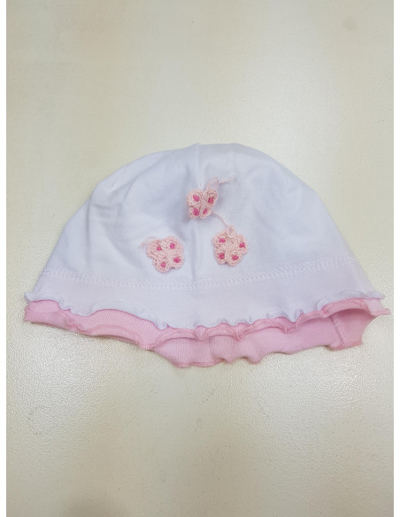 cappello jersey di cotone neonata