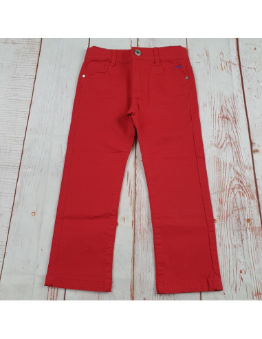 pantalone primavera 100% cotone elastico in vita regolabile ragazzo