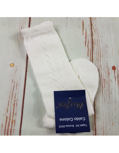 calze caldo cotone gambaletto neonata